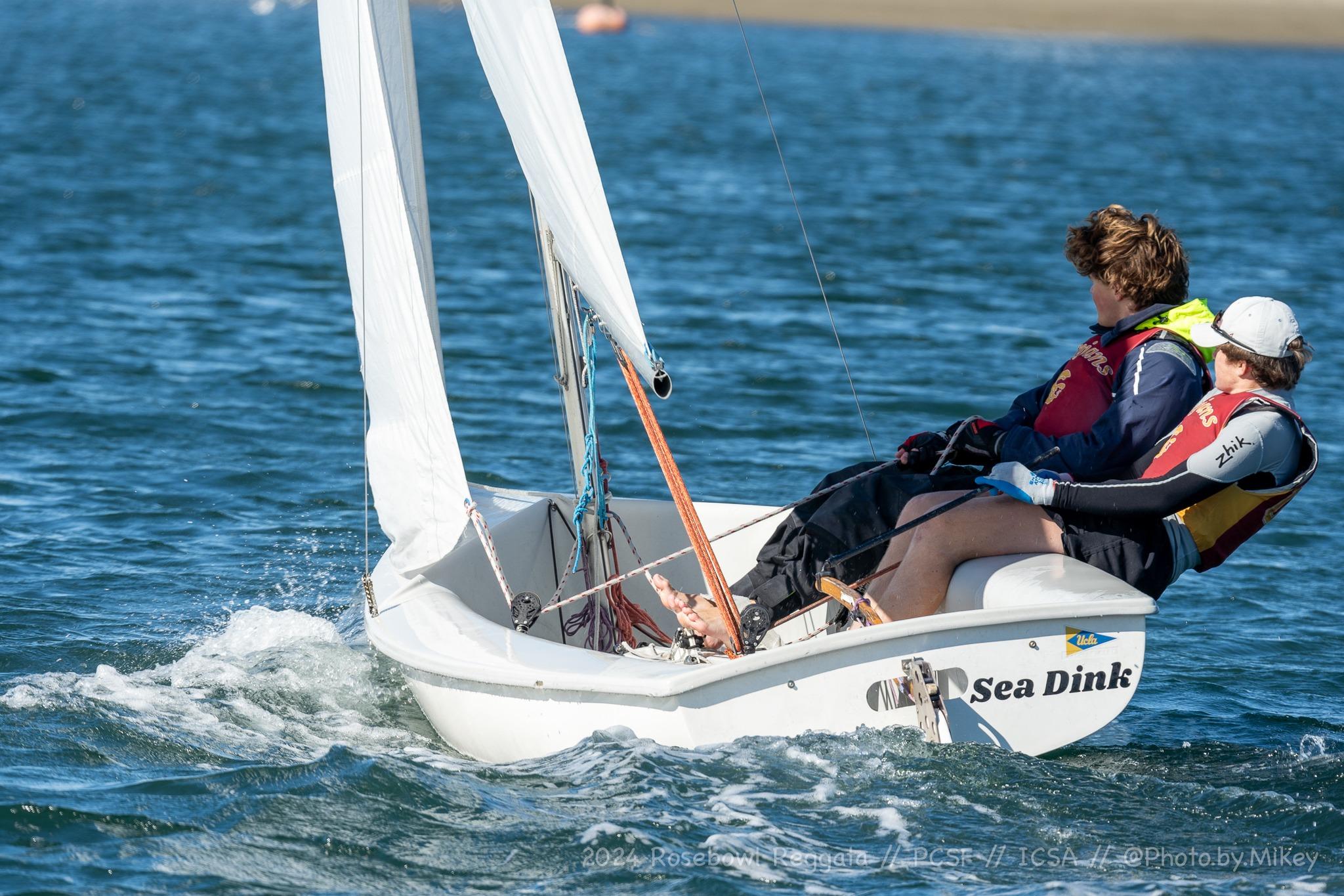 2024 Rose Bowl Regatta USC Varsity Sailing Team